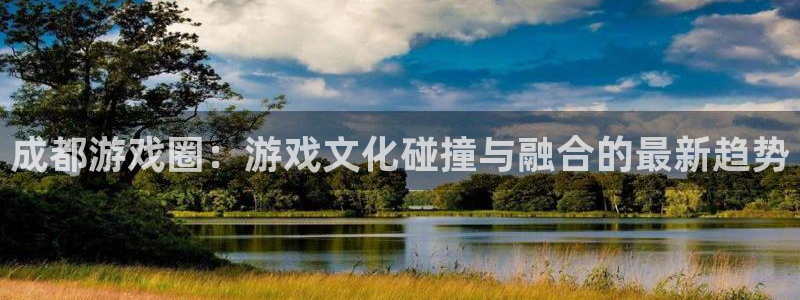 辉达娱乐登陆测速：成都游戏圈：游戏文化碰撞与融合的最新趋势